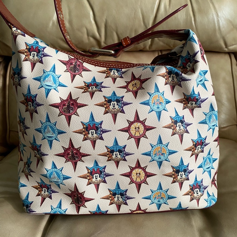 SALE! Dooney & Bourke Disney Parks Mickey Mouse Large Shoulder Bag - Picture 3 of 15